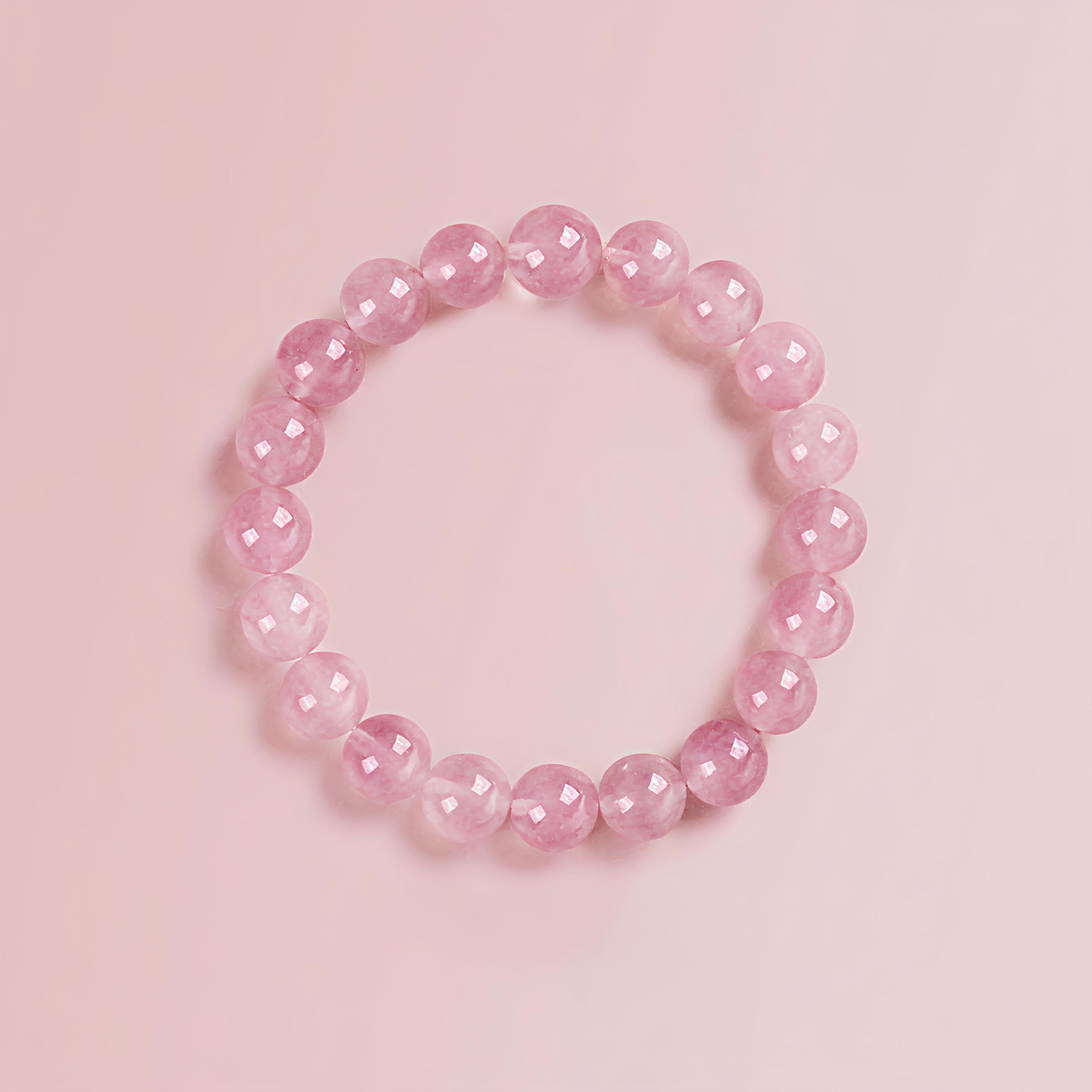 Flowery Years Rose Quartz Natural Mineral Crystal