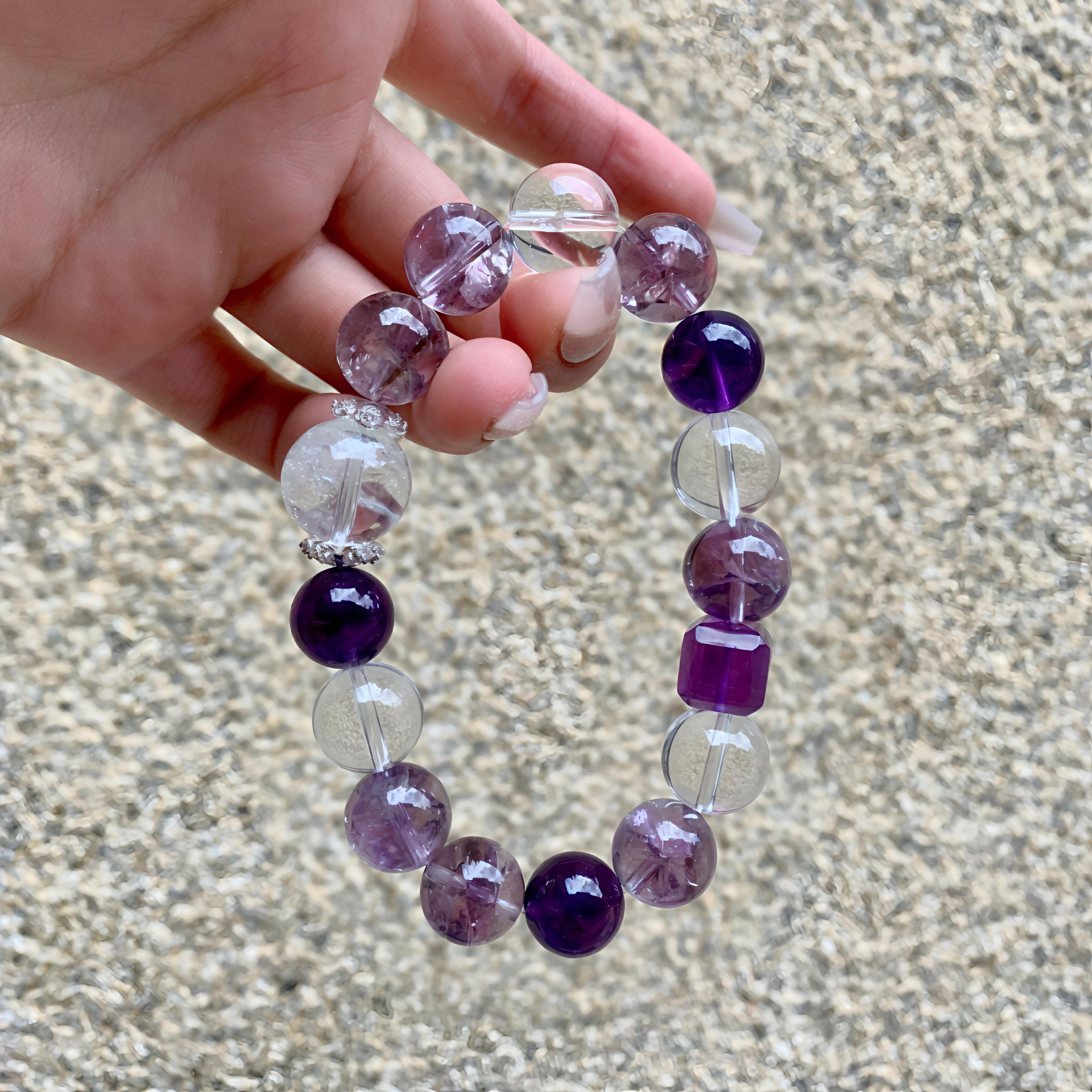 Fairy Starry Sky Crystal Ore Bracelet